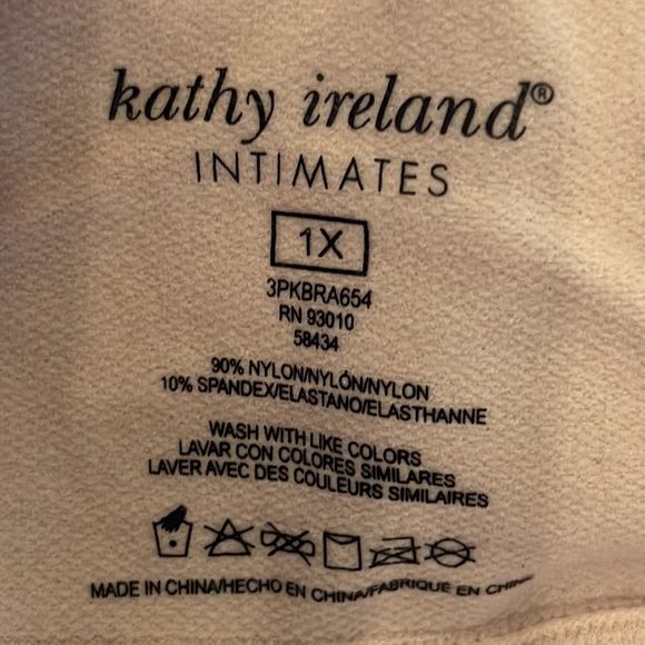 NWT Dusty Pale Mauve Seamless Comfort Bra by Kathy Ireland Intimates - Picture 7 of 8